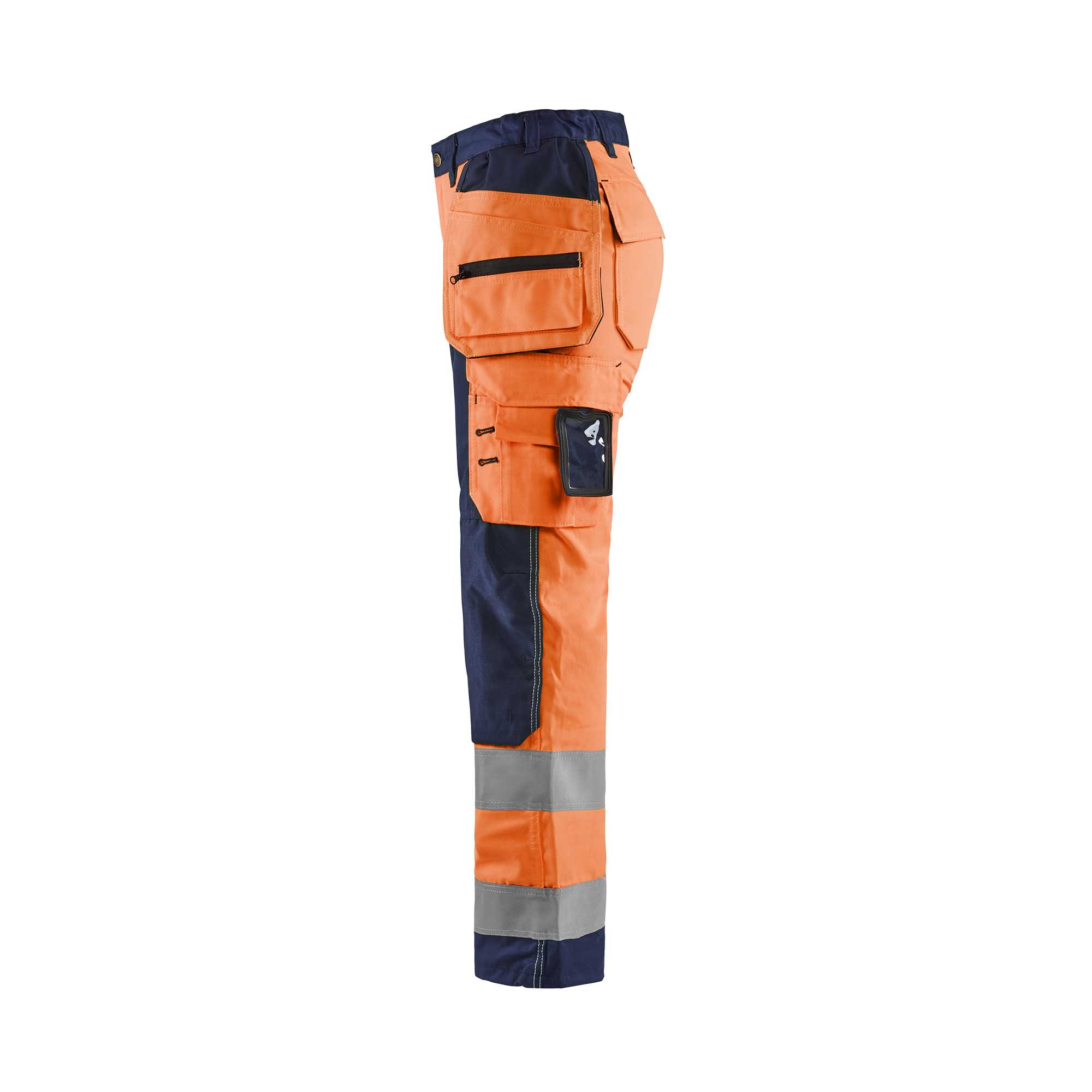 BLAKLADER 71561811 | Women's Hi Vis trousers Hi Vis Reflective Work Trousers Women - twill fabric